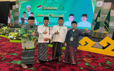 Pengurus Cabang Nahdlatul Ulama (PCNU) Kota Depok Ikuti Seminar Sistem Istimbath Hukum dan Bahtsul Masail